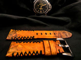 ORANGE TOAD LEATHER STRAP