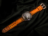 ORANGE TOAD LEATHER STRAP