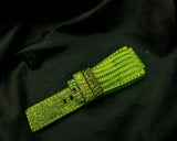 GREEN LIZARD LEATHER STRAP